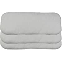Happy Cherry Pack de 3 Insertos Absorbentes de Microfibra de 3 Capas Reutilizables para Bebés Pañales de Tela Diaper…